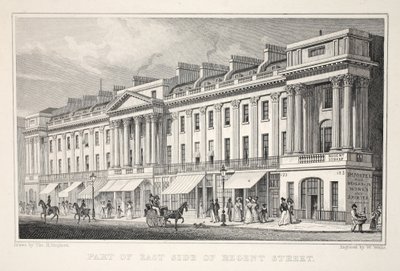 Part of the East Side of Regent Street, from 