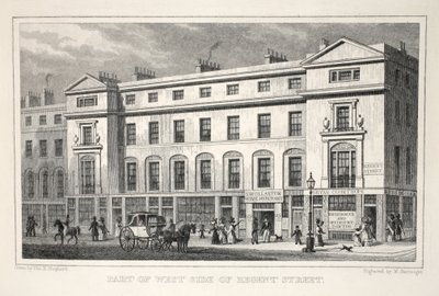 Part of the West Side of Regent Street, from 