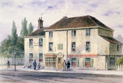 Pied Bull Public House, 1848 by Thomas Hosmer Shepherd