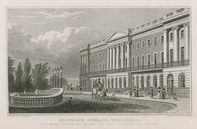 Richmond Terrace in Whitehall by Thomas Hosmer Shepherd
