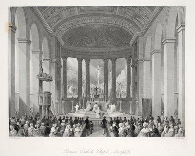 Roman Catholic Chapel, Moorfields, from 
