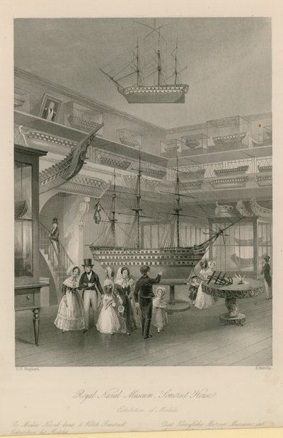 Royal Naval Museum by Thomas Hosmer Shepherd