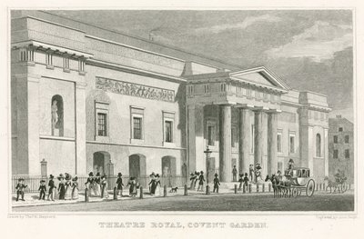 Royal Theatre, Covent Garden by Thomas Hosmer Shepherd
