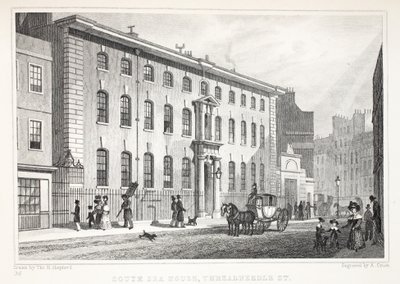 South Sea House, Threadneedle Street, from 
