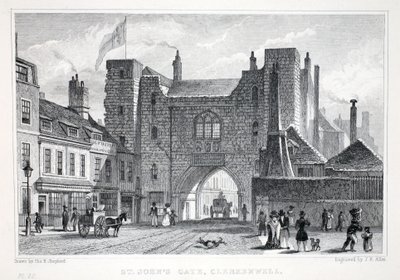 St Johns Gate, Clerkenwell, from 