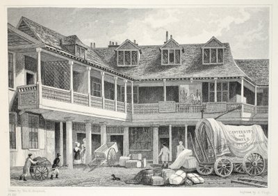Talbot Inn, Southwark, from 