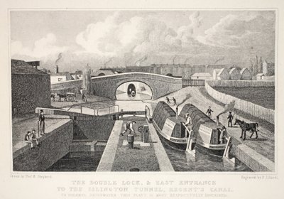 The Double Dock and East Entrance to the Islington Tunnel, Regent