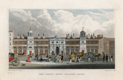 The Kings Mews, Charing Cross. Temporary Home of Edward Cross
