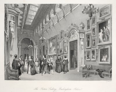 The Picture Gallery at Buckingham Palace, from 