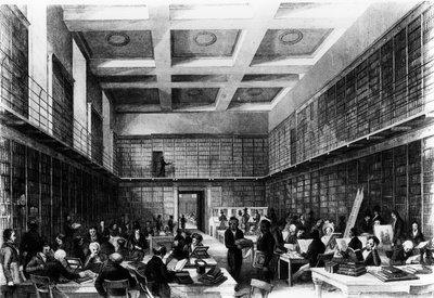 The Sixth Reading Room of The British Museum, published in 