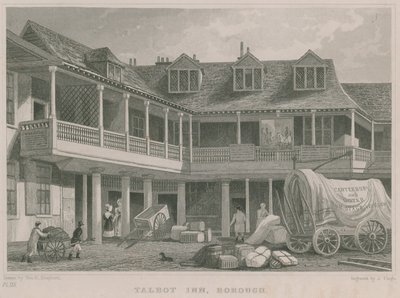 The Tabard Inn, Southwark by Thomas Hosmer Shepherd