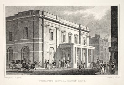 Theatre Royal, Drury Lane by Thomas Hosmer Shepherd