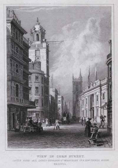 View in Corn Street, Castle Bank, All Saints, Exchange, St Werburgh