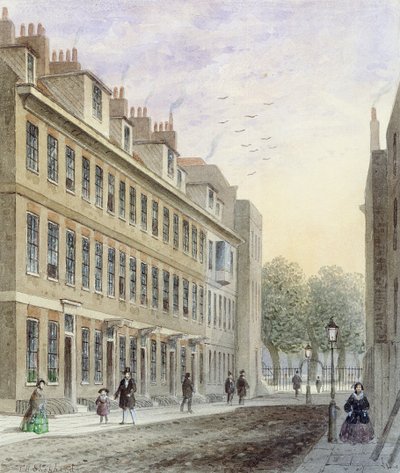 View of Fludyer Street, Looking Towards St. James