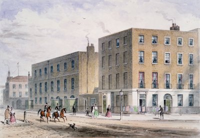 View of Soho Square and the Catholic Chapel by Thomas Hosmer Shepherd