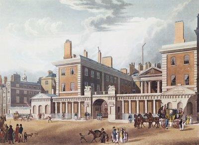 View of the Admiralty by Thomas Hosmer Shepherd