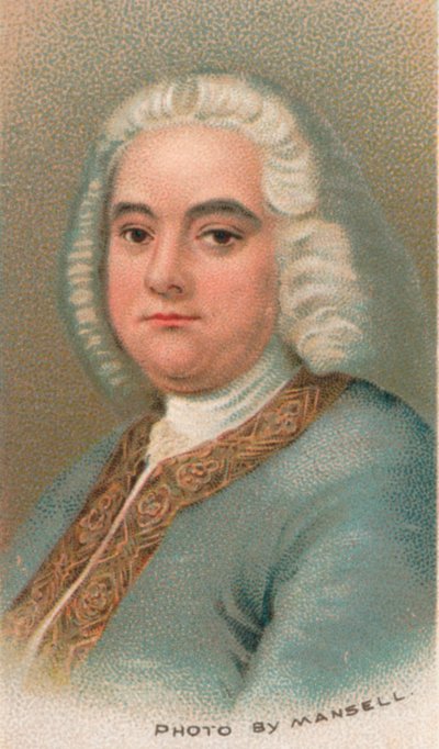 George Frideric Handel, German-born British composer, 1911 by Thomas Hudson