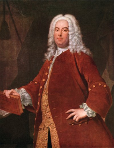 George Frideric Handel, 1685-1759, German composer, c1750s by Thomas Hudson
