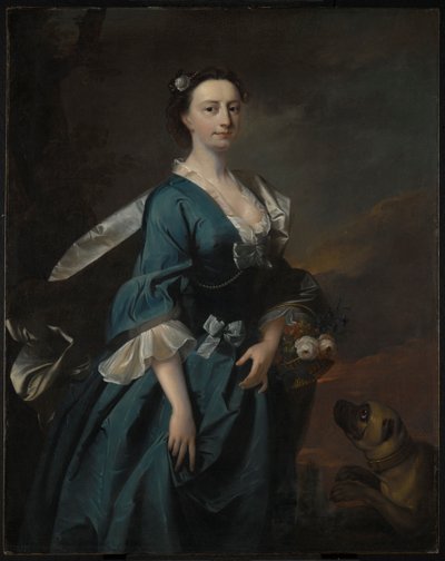 Mrs. John Wendt, c.1745 by Thomas Hudson