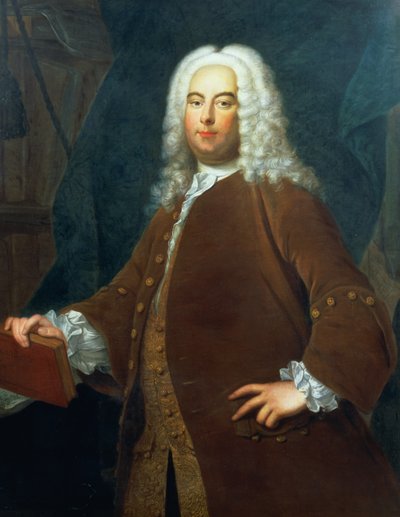 Portrait of George Frederick Handel by Thomas Hudson