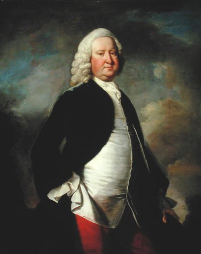 Portrait of Sir Watkin Williams Wynn, 3rd Baronet (1692-1749) by Thomas Hudson