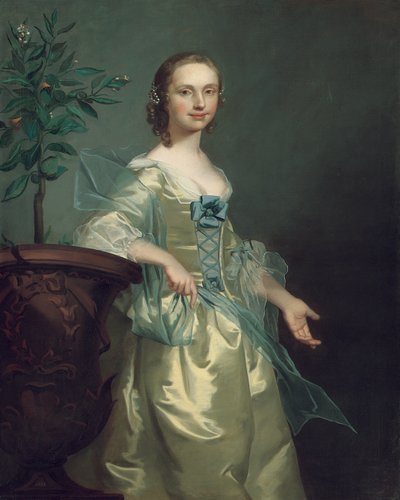 Portrait of a Lady, Said to be Isabella Courtenay by Thomas Hudson