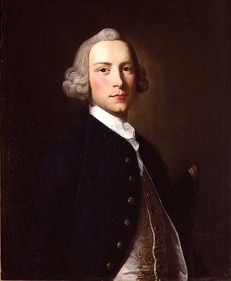 Portrait of a Naval Officer in Uniform by Thomas Hudson