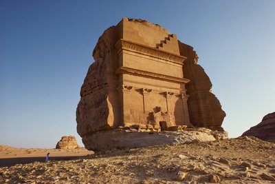 Nabatean Ruin Fragment at Mada