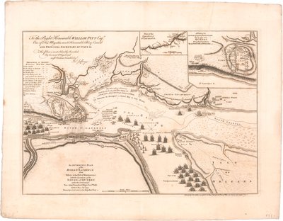 A Plan of River St. Laurence by Jeffreys by Thomas Jefferys
