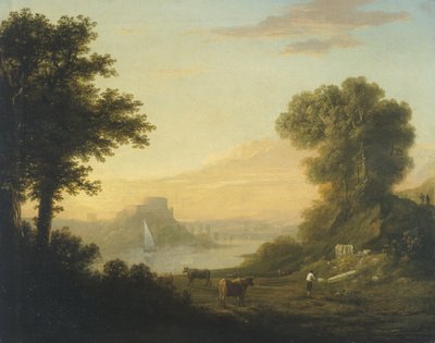 Classical Landscape with a River by Thomas Jones