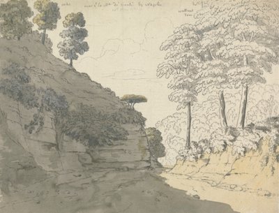 The Road from Santa Maria de Monte to Naples by Thomas Jones