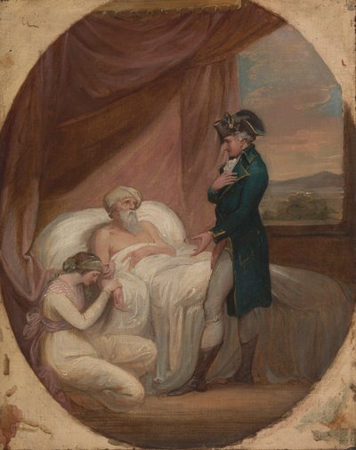 The Brahmin Committing his Daughter Coraly to the Care of Blandford by Thomas Kirk