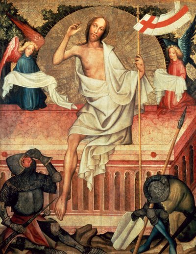 Resurrection, Panel from Calvary Altar from Garamszentbenedek by Thomas Kolozsvari