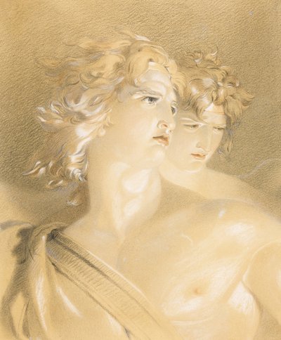 Satan as a Fallen Angel by Thomas Lawrence