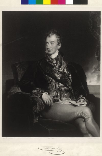 Clement Wenzel Lothar Prince von Metternich-Winneburg by Thomas Lawrence