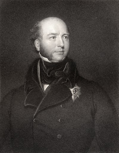 Francis Charles Seymour Conway, 3rd Marquess of Hertford and Yarmouth, Engraved by William Holl, from 
