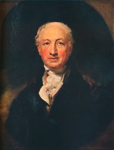 George Dance the Younger, English architect, surveyor and a portraitist by Thomas Lawrence