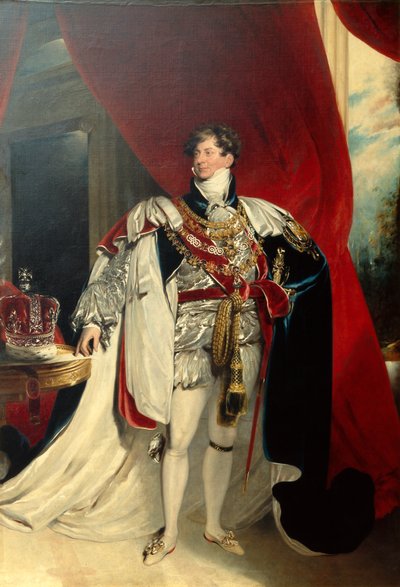 King George IV, Standing in Garter Robes by Thomas Lawrence