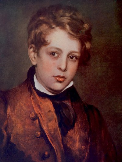 Lord Byron, English Poet as a Boy by Thomas Lawrence