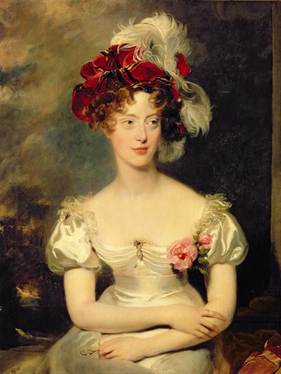 Marie-Caroline de Bourbon, Duchesse de Berry, c.1825 by Thomas Lawrence