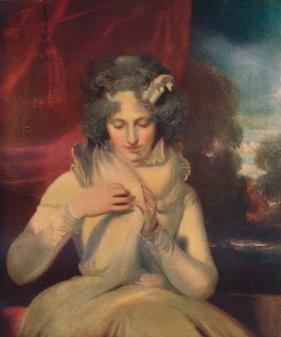 Miss Georgina Lennox, afterwards Countess Bathurst, 1765-1842, c. 1800 by Thomas Lawrence