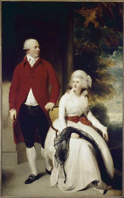 Mr. and Mrs. John Julius Angerstein by Thomas Lawrence