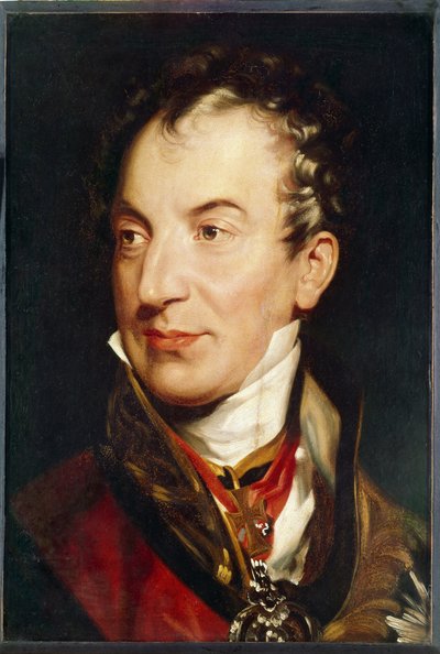 Portrait of Prince Klemens Wenzel von Metternich by Thomas Lawrence