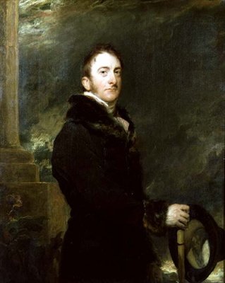 Portrait of Cropley Ashley Cooper, 6th Earl of Shaftesbury by Thomas Lawrence