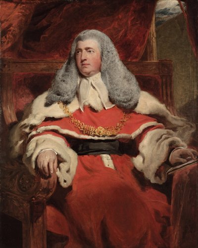 Portrait of Edward Law, 1st Baron Ellenborough, M.P. by Thomas Lawrence