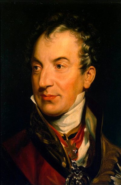 Portrait of Klemens Wenzel, Prince von Metternich by Thomas Lawrence