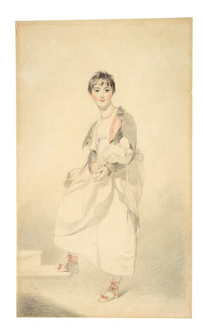 Portrait of Lady Frances Hamilton (1795-1860) by Thomas Lawrence