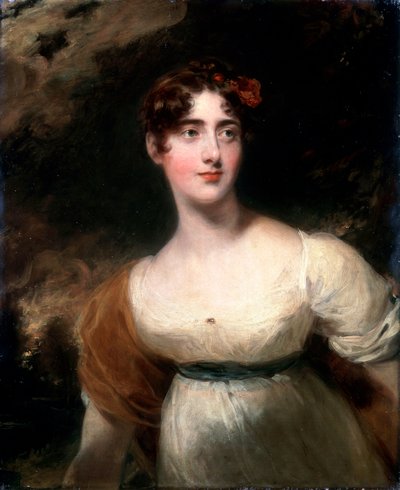 Portrait of Milady Emily Harriet Wellesley-Pole Lady Raglan by Thomas Lawrence