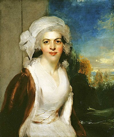 Portrait of Rebecca, Lady Simeon by Thomas Lawrence