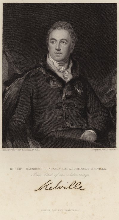 Portrait of Robert Saunders-Dundas by Thomas Lawrence